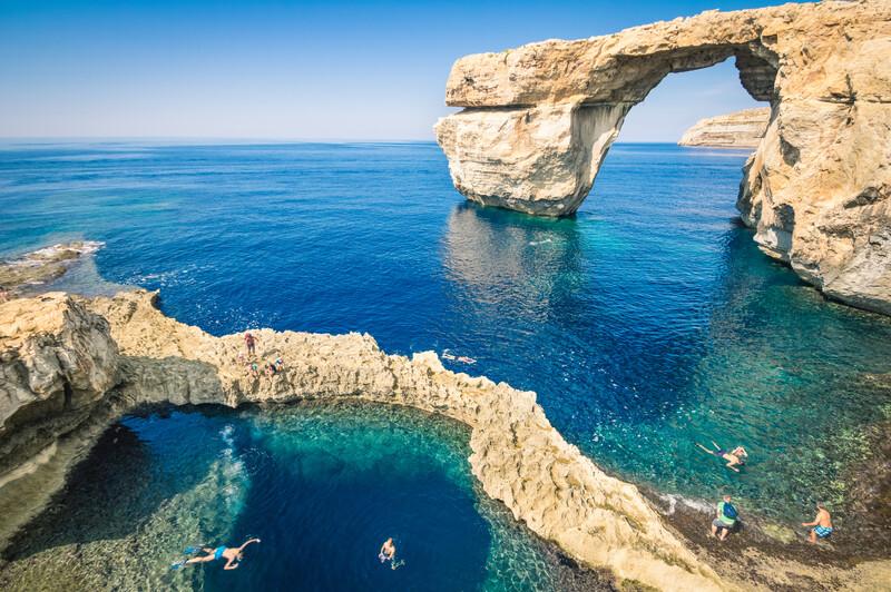 Séjour linguistique Malte, Gozo, Azure Window