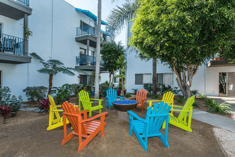 Séjour linguistique États-Unis, San Diego, CEL Pacific Beach, Hébergement