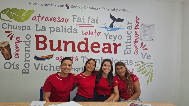 Séjour linguistique Colombie, Centro Catalina Spanish School Medellín, Élèves