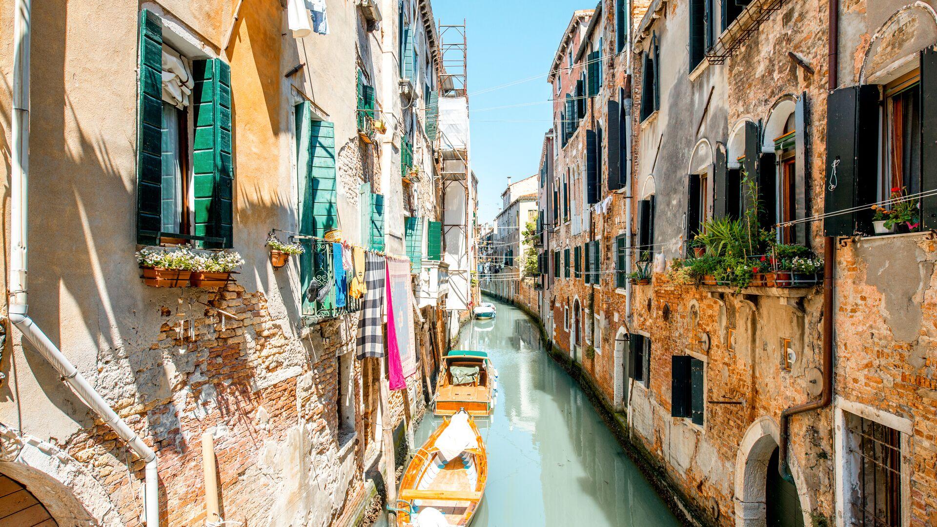 Sprachaufenthalt Italien, Venedig, Kanal